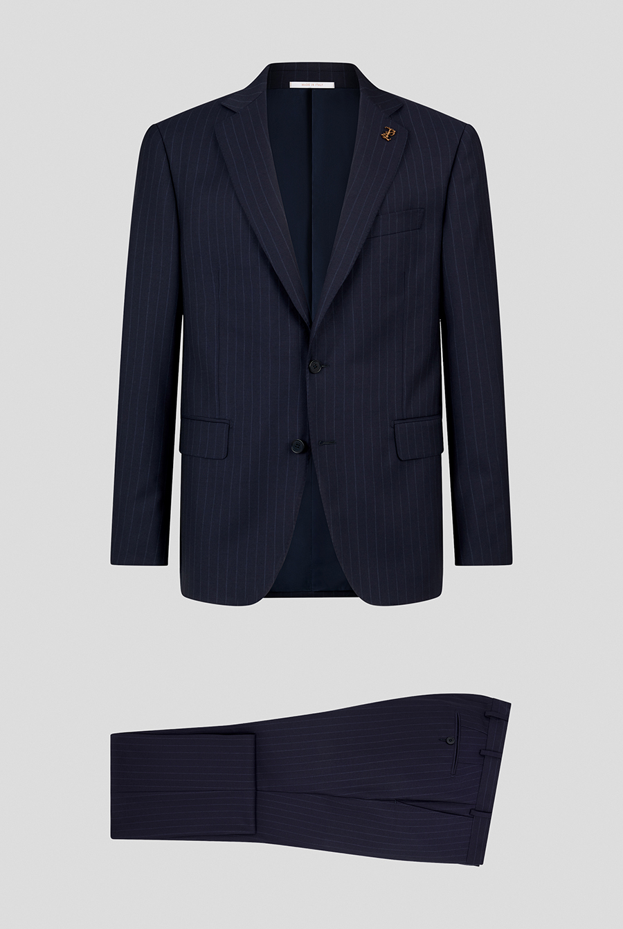 2 piece Vicenza suit in pure wool BLUE NAVY Pal Zileri | Shop Online