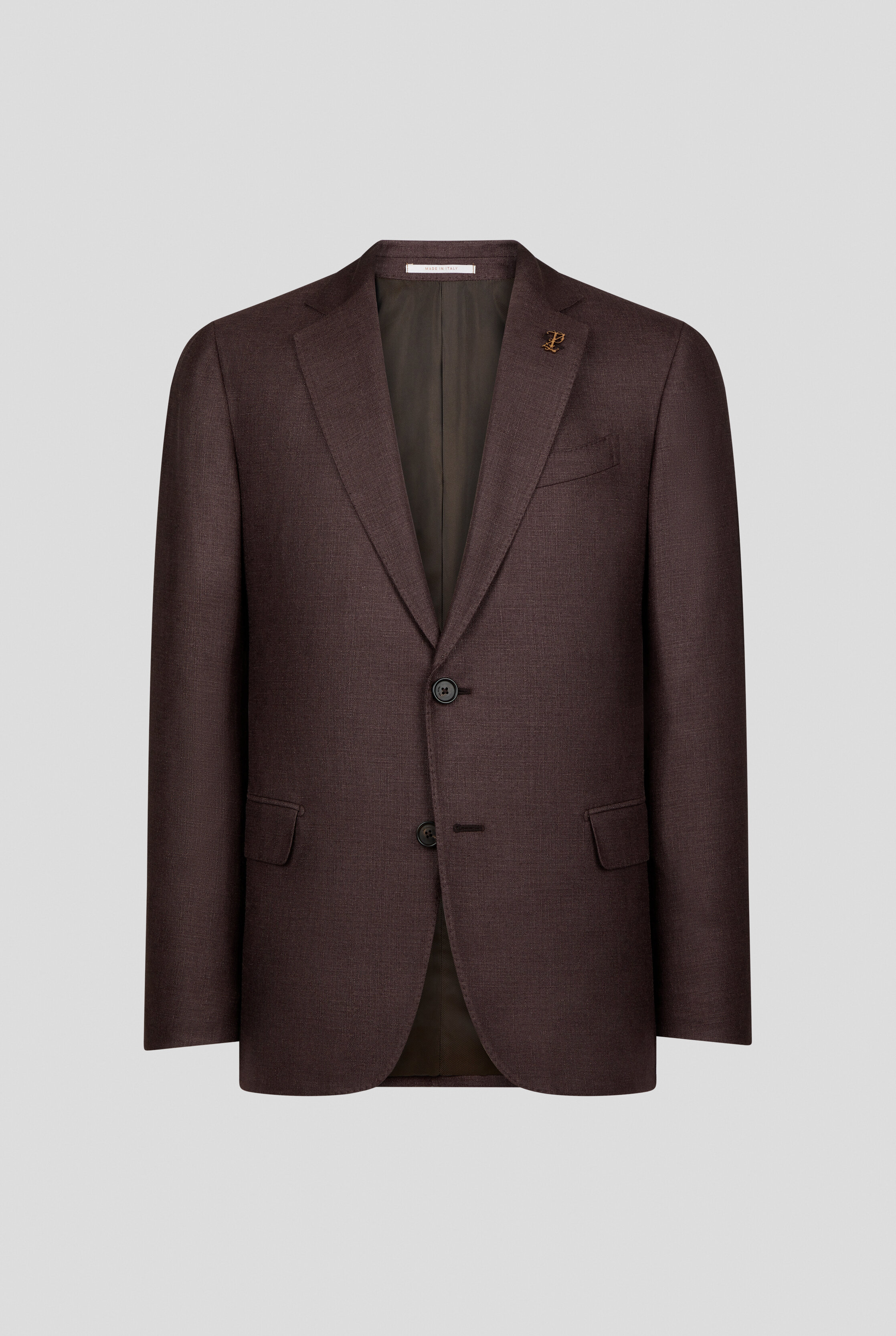 Tailored jacket in wool and silk BROWN Pal Zileri | Shop Online