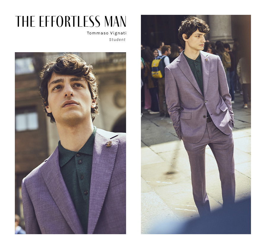 THE EFFORTLESS MAN <br>COLLEZIONE A / I 2023