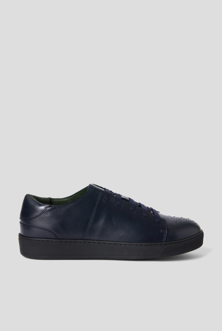 SHOES WITH RUBBER SOLE - tonal overlays | Pal Zileri shop online