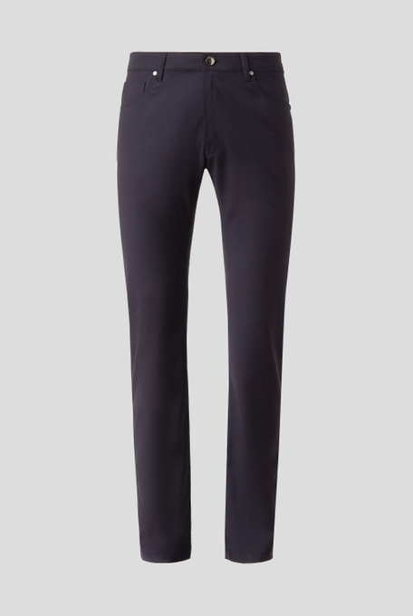 Pantalone 5 tasche in lana stretch - The Urban Casual | Pal Zileri shop online