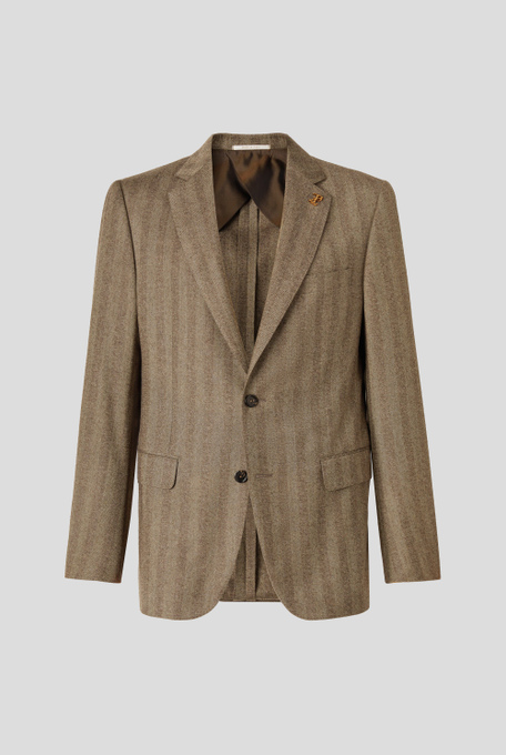 Vicenza blazer with herringbone motif - The Contemporary Tailoring | Pal Zileri shop online