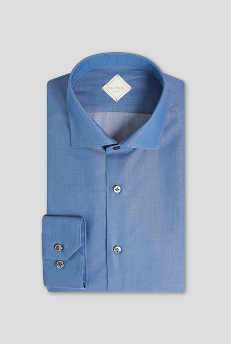 Denim effect shirt - Top | Pal Zileri shop online