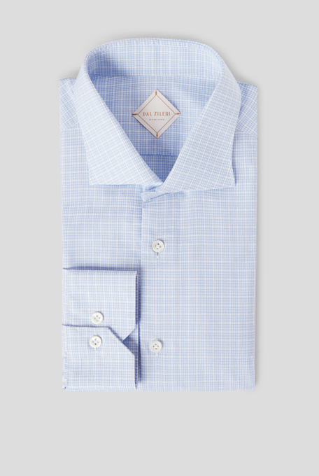 Formal shirt with micro design - sale - first selection | Pal Zileri shop online