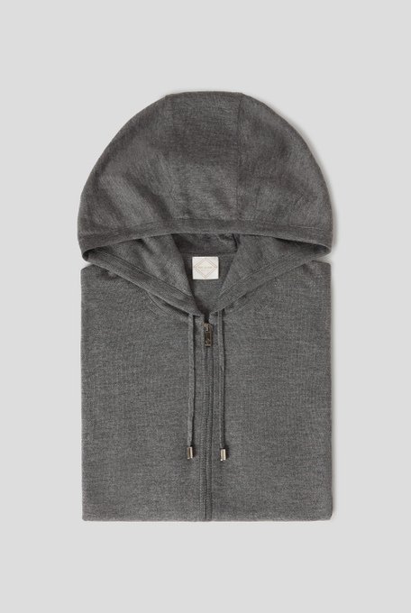 Wool hoodie - Sweatshirts | Pal Zileri shop online