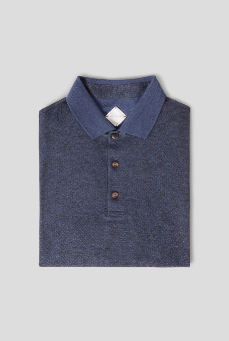 Jersey jacquard polo - T-Shirts and Polo | Pal Zileri shop online