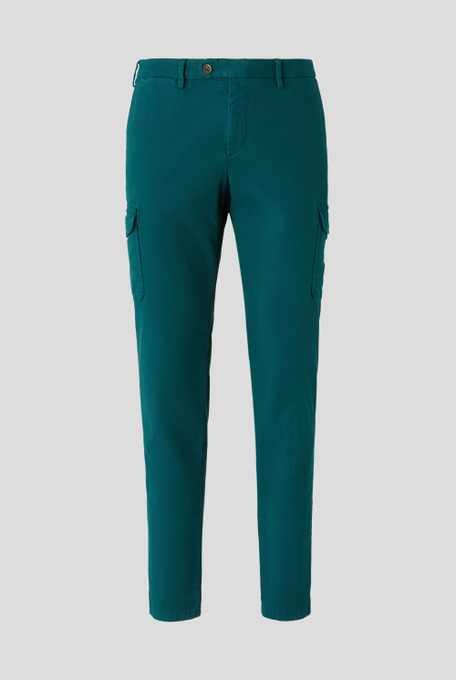 Stretch cargo trousers - Casual trousers | Pal Zileri shop online