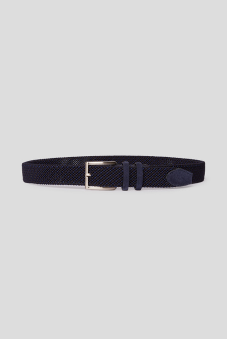 Bicolor elastic braid belt - Leather Goods | Pal Zileri shop online