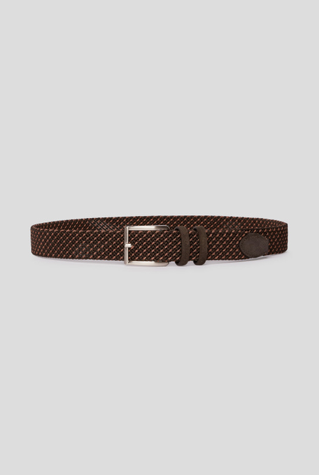 Bicolor elastic braid belt - SALE | Pal Zileri shop online