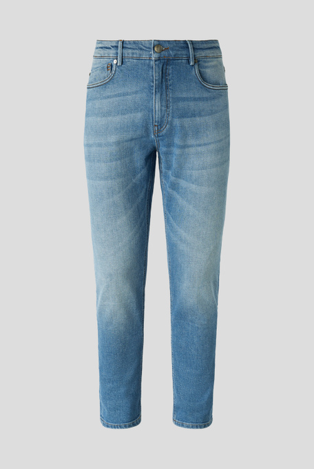 5 pockets light washed denim - Trousers | Pal Zileri shop online