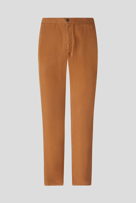 Tencel drawstring trousers - Casual trousers | Pal Zileri shop online