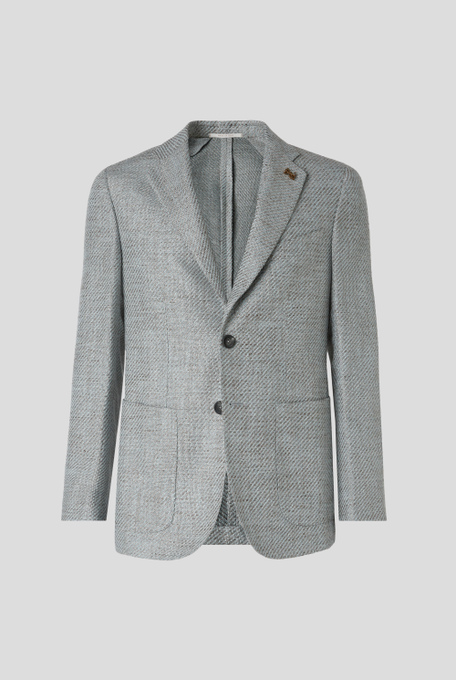 Blazer della lineaa Brera in seta e lino - Abiti e giacche | Pal Zileri shop online