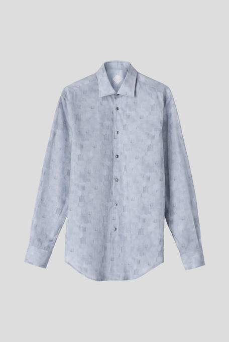 Exclusive print cotton shirt - Shirts | Pal Zileri shop online