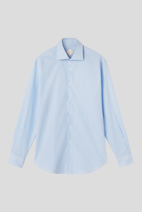 Cotton shirt with french collar - Shirts | Pal Zileri shop online