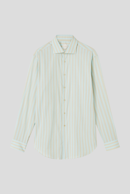 Camicia in cotone stretch a righe - Camicie | Pal Zileri shop online