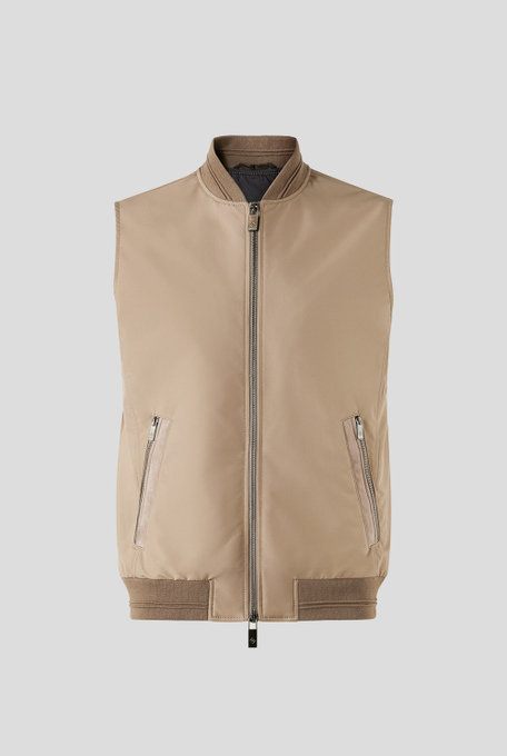 Nylon vest with contrasting details - Leather Jackets | Pal Zileri shop online