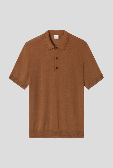 Knitted polo with buttons - T-Shirts and Polo Shirts | Pal Zileri shop online