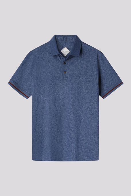 Jersey polo with buttons - T-Shirts and Polo Shirts | Pal Zileri shop online
