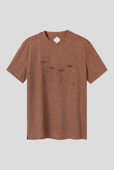 T-shirt con stampa palme - T-Shirts e Polo | Pal Zileri shop online