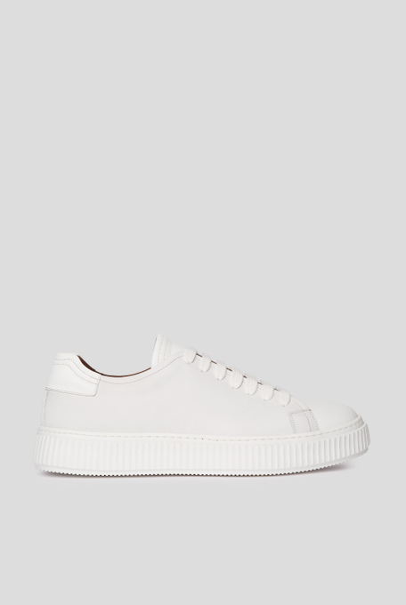Leather and nabuk sneakers - Shoes | Pal Zileri shop online