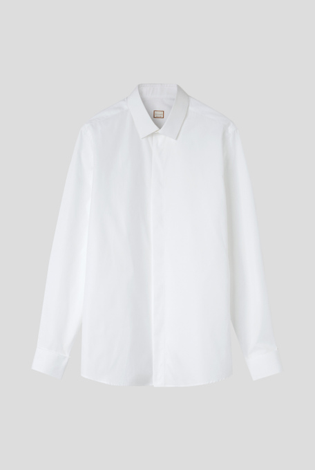 Cotton shirt with french cuff - Shirts | Pal Zileri shop online