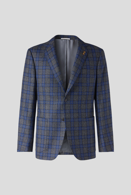 Key blazer in pure wool with Prince of Wales motif - Clothing | Pal Zileri shop online
