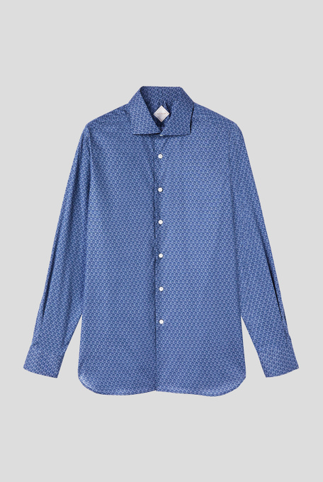 Camicia in cotone stretch con stampa - Top | Pal Zileri shop online