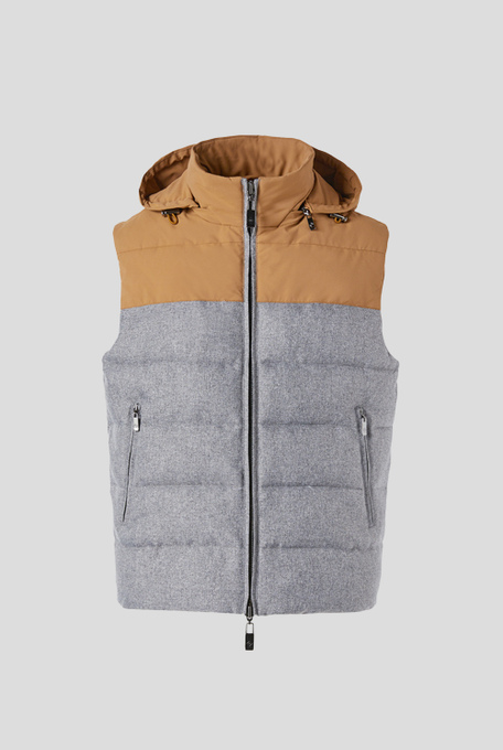 Quilted vest with hood - Outerwear | Pal Zileri shop online