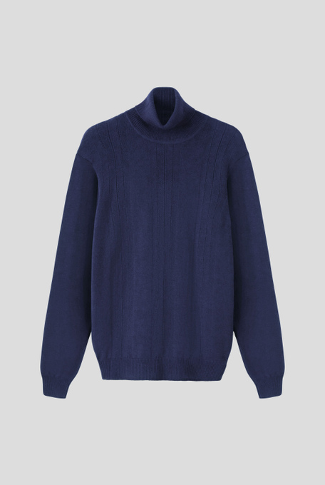 Turtleneck in wool and cashmere - Sweaters | Pal Zileri shop online