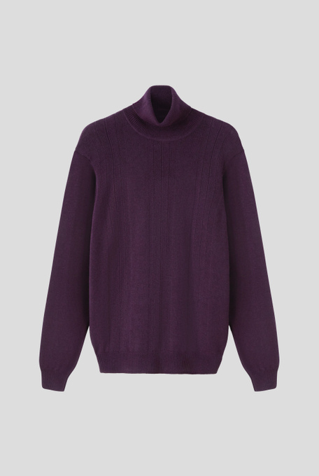 Maglia a collo alto in lana e cashmere - Pullover | Pal Zileri shop online