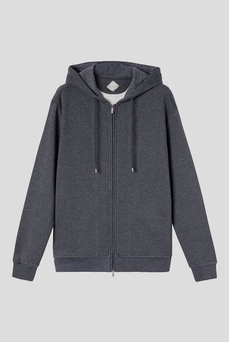 Double-zipped hoodie - Knitwear | Pal Zileri shop online