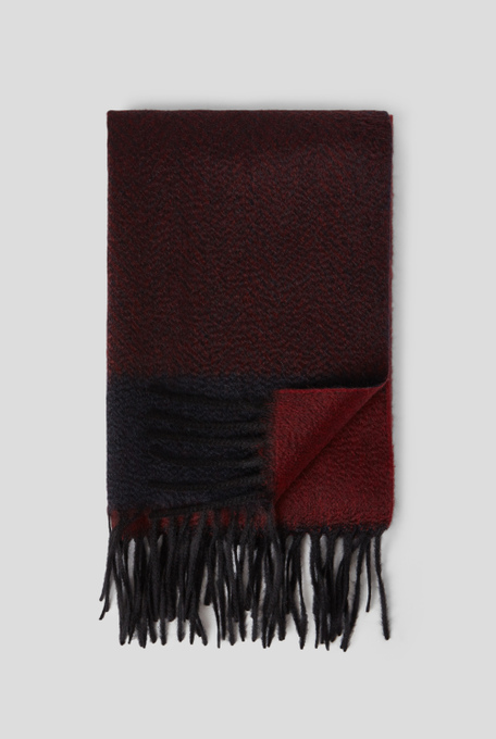 Cashmere scarf with herringbone motif - Accessories | Pal Zileri shop online