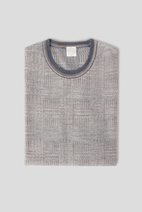 Jacquard crewneck - Knitwear | Pal Zileri shop online
