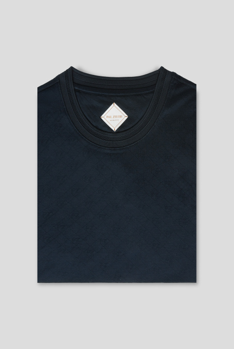 Tone on tone printed t-shirt - T-Shirts and Polo | Pal Zileri shop online