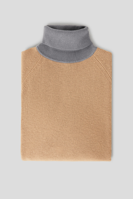 Turtleneck in wool and cashmere - Knitwear | Pal Zileri shop online