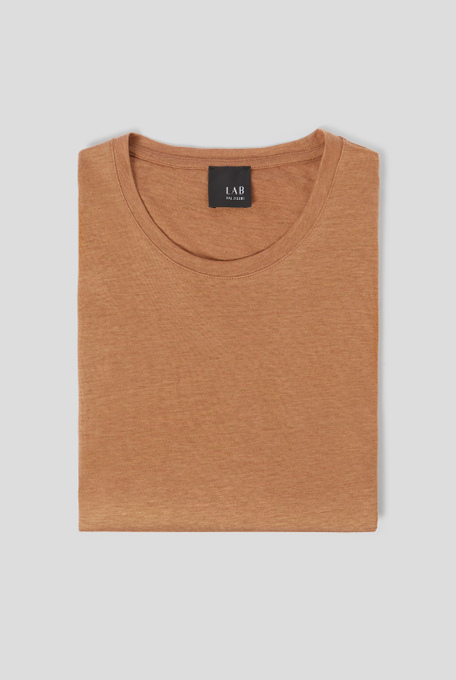 T-shirt in jersey wool and lyocell - T-shirts | Pal Zileri shop online