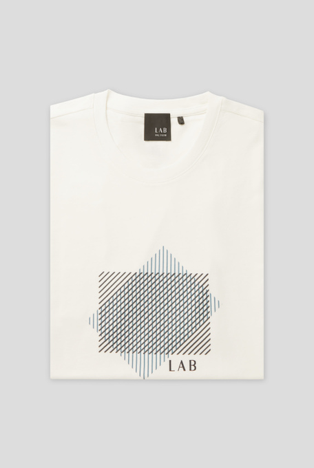 Geometrical printed t-shirt - T-shirts | Pal Zileri shop online