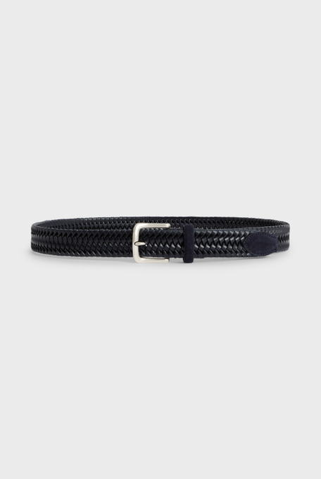 Braided belt in leather | Pal Zileri shop online