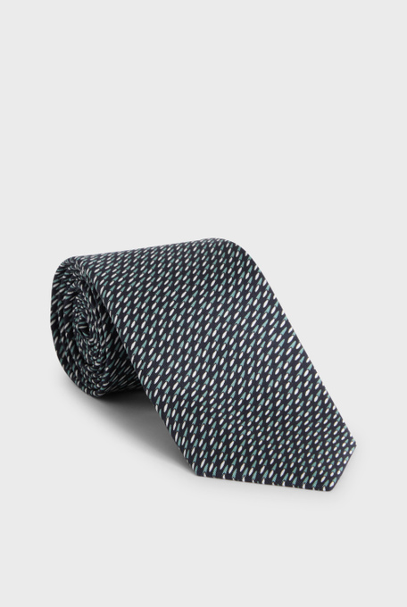 Tie in pure jacquard silk - Ties | Pal Zileri shop online