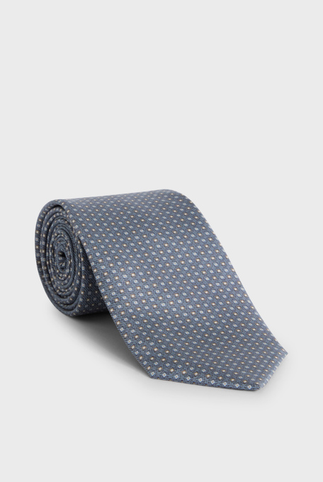 Tie in pure jacquard silk - Ties | Pal Zileri shop online