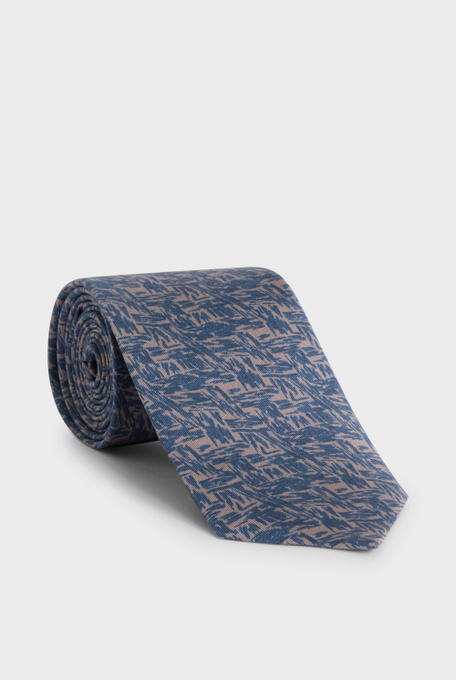 Tie in pure jacquard silk - Ties | Pal Zileri shop online