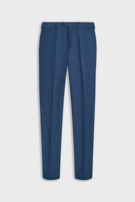 Trousers in wool and linen - Trousers | Pal Zileri shop online