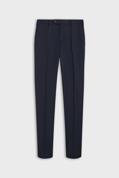 Trousers in wool melange stretch - Trousers | Pal Zileri shop online