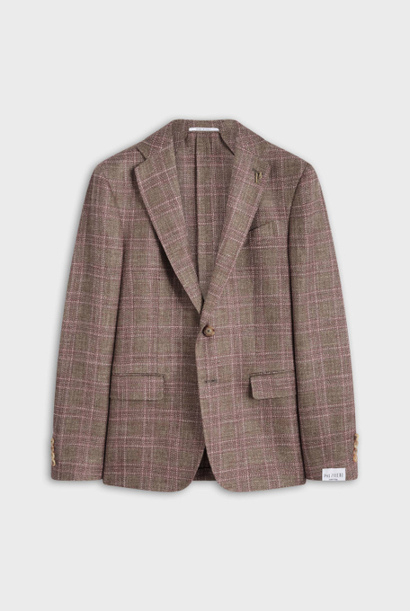 Brera jacket in wool silk and linen | Pal Zileri shop online