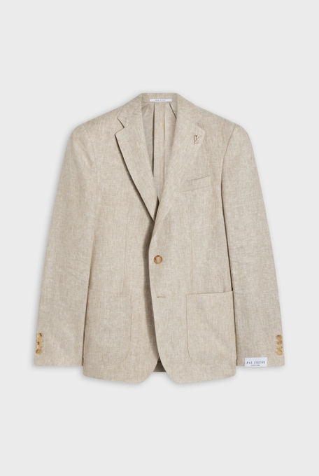 Brera jacket in moulinè linen | Pal Zileri shop online