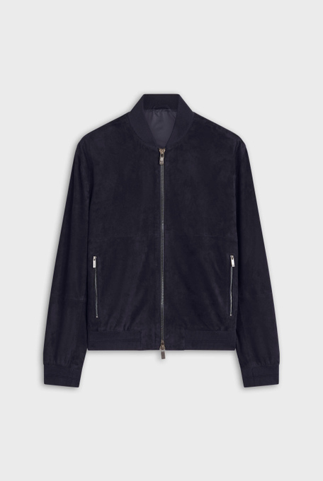 Ultra light suede bomber - Leather Jackets | Pal Zileri shop online
