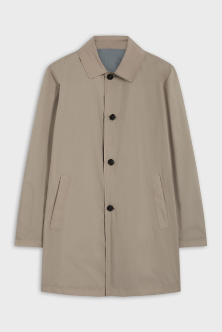 Reversible Rain Coat in technical fabric - QUIET ATTITUDE | Pal Zileri shop online