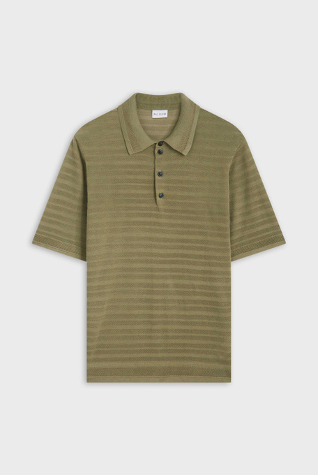 Knitted polo in cotton silk and lyocell | Pal Zileri shop online