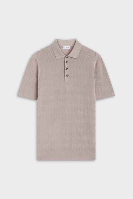 Knitted polo in pure cotton - Polo | Pal Zileri shop online