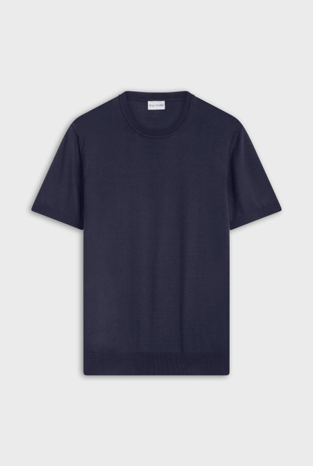 Maglia girocollo in seta e cotone | Pal Zileri shop online